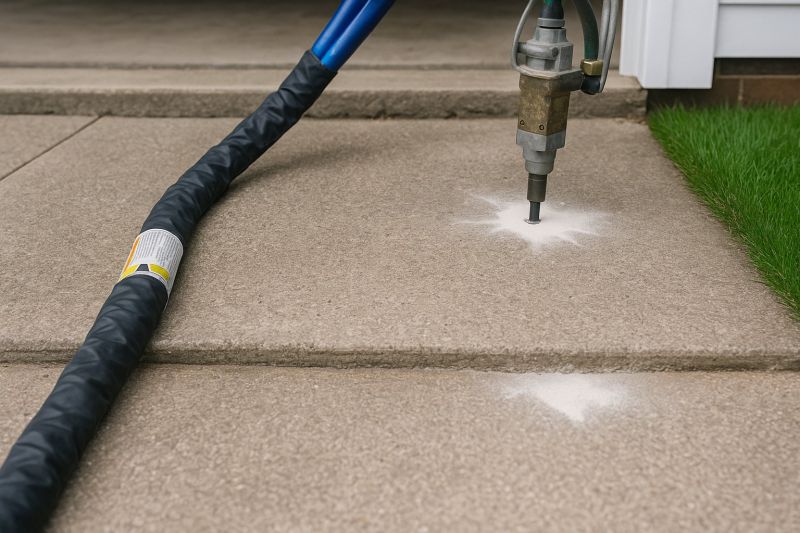 Concrete Mudjacking in Des Moines, IA