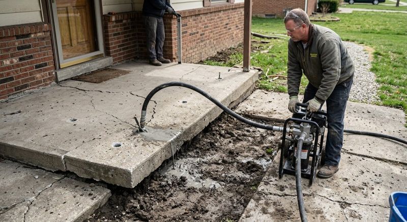 Concrete Patio Raising in Miami Dade County, FL