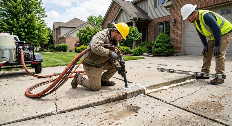 Concrete Poly Jacking in San Antonio, TX