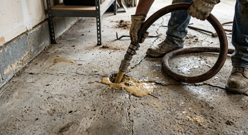 Driveway Slab Lifting in West Des Moines, IA