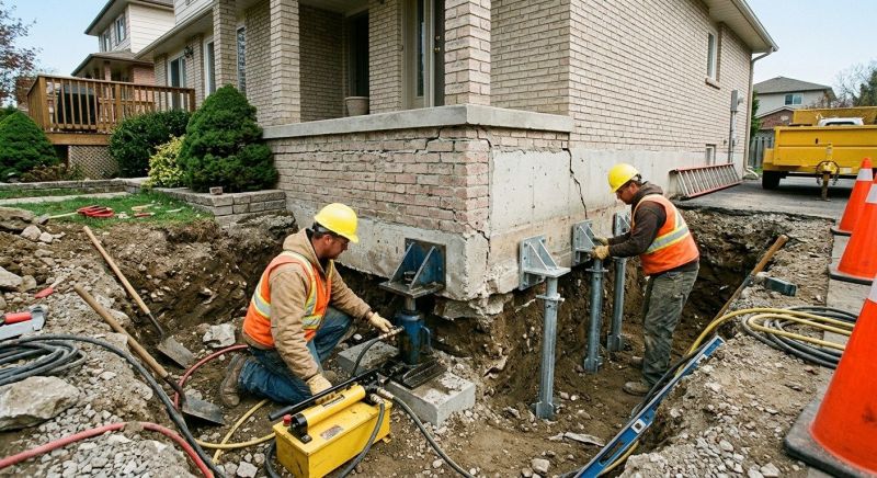 Helical Piers Installation in Tampa, FL