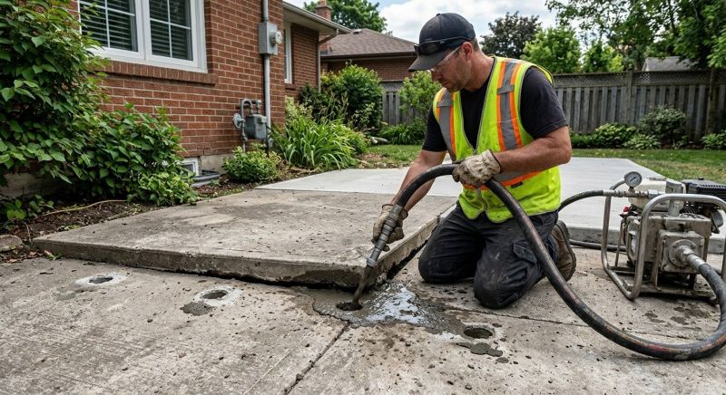 Mudjacking in Des Moines, IA