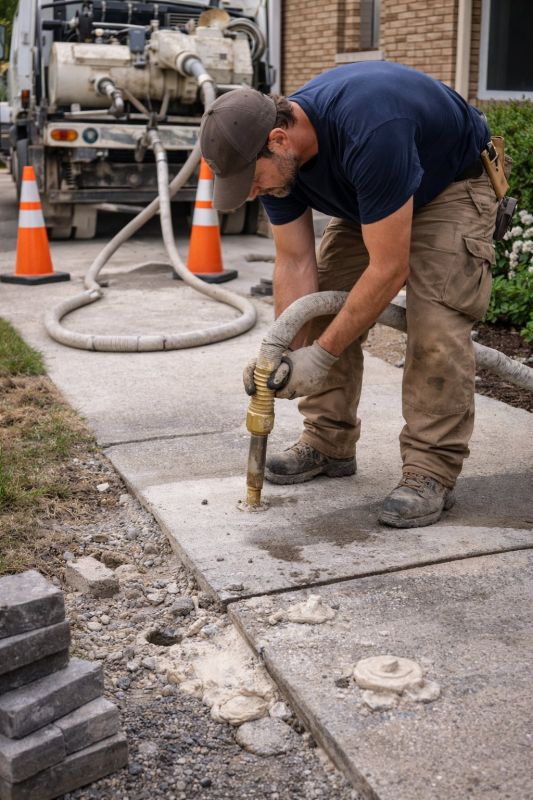 Sunken Sidewalk Repair in Corpus Christi, TX