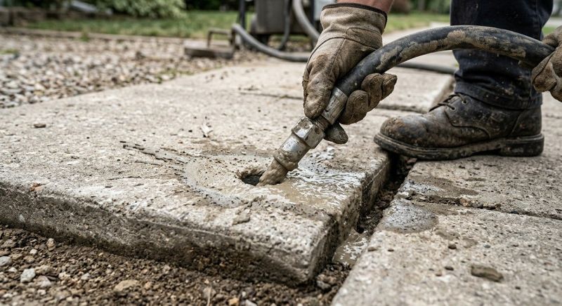 Concrete Mudjacking in West Des Moines, IA