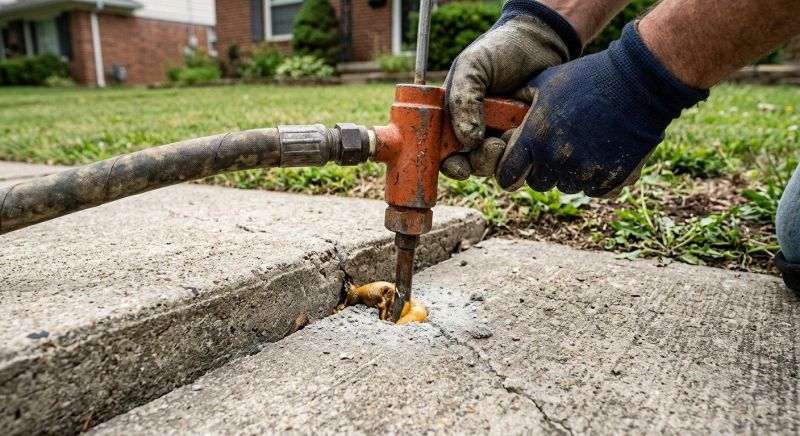 Concrete Poly Jacking in San Antonio, TX