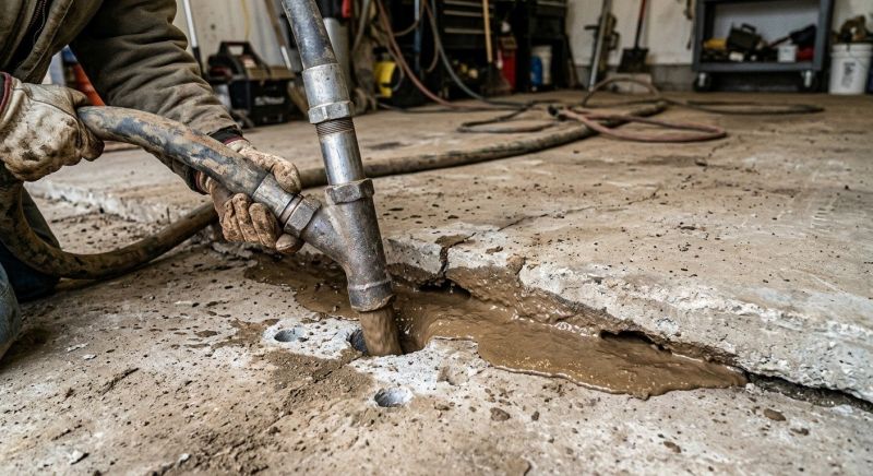 Garage Settling Repair in West Des Moines, IA